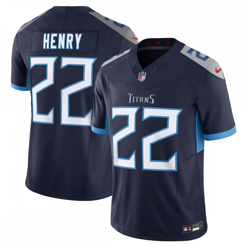 Derrick Henry Tennessee Titans Nike Vapor F.U.S.E. Limited Jersey - Navy-GridironStore